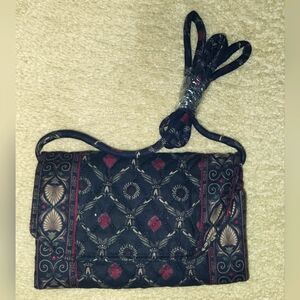 RETIRED VINTAGE VERA BRADLEY WALLET LAUREL PRINT EXCELLENT CONDITION